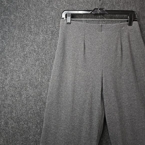 L.L. BEAN Perfect Fit Straight Leg Stretchy Pants in Gray Womens Sz MEDIUM TALL - Picture 7 of 11